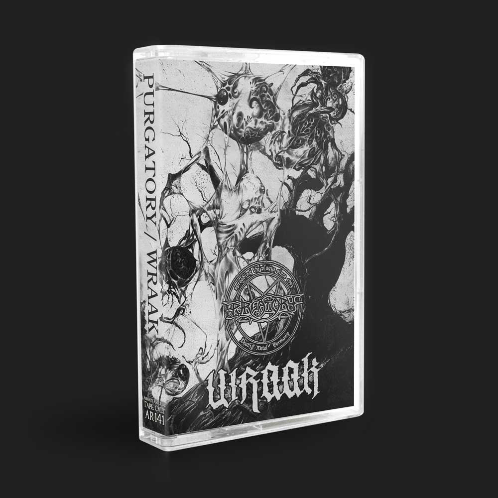 Wraak Purgatory Split Tape music cassette MC