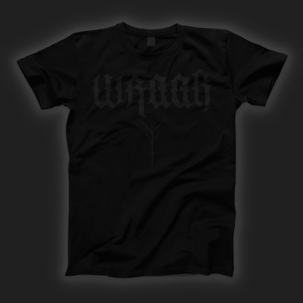 Wraak Wraakrun Black on Black T-Shirt